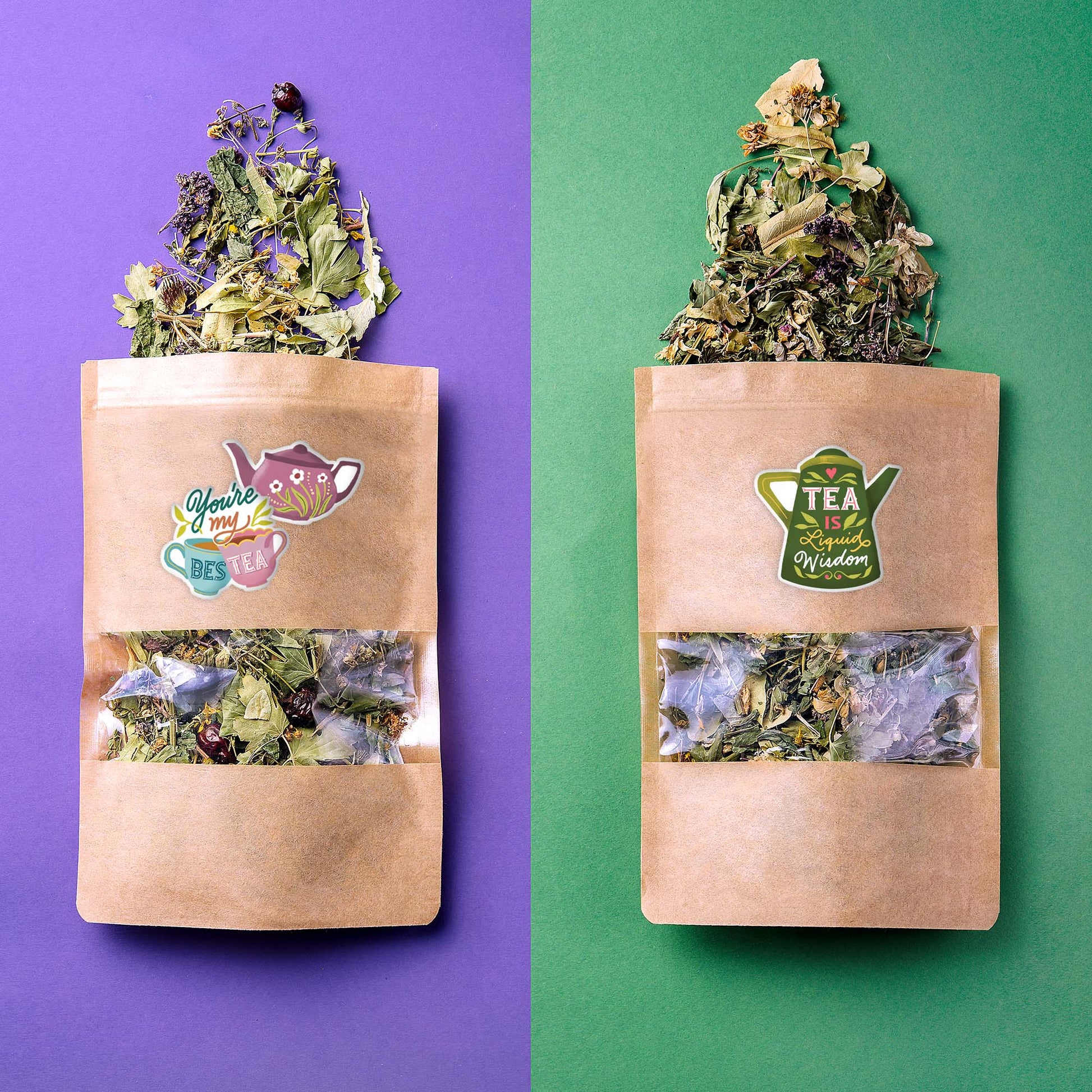 Calming Tea Stickers (26 pcs)