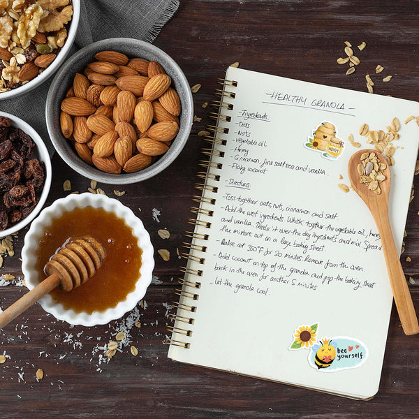 Sweet Honey Bee Stickers (25 pcs)