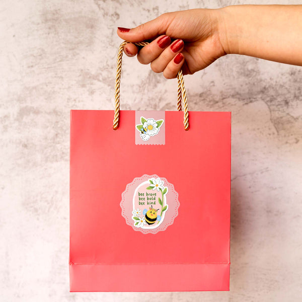 Sweet Honey Bee Stickers (25 pcs)