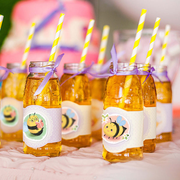 Sweet Honey Bee Stickers (25 pcs)