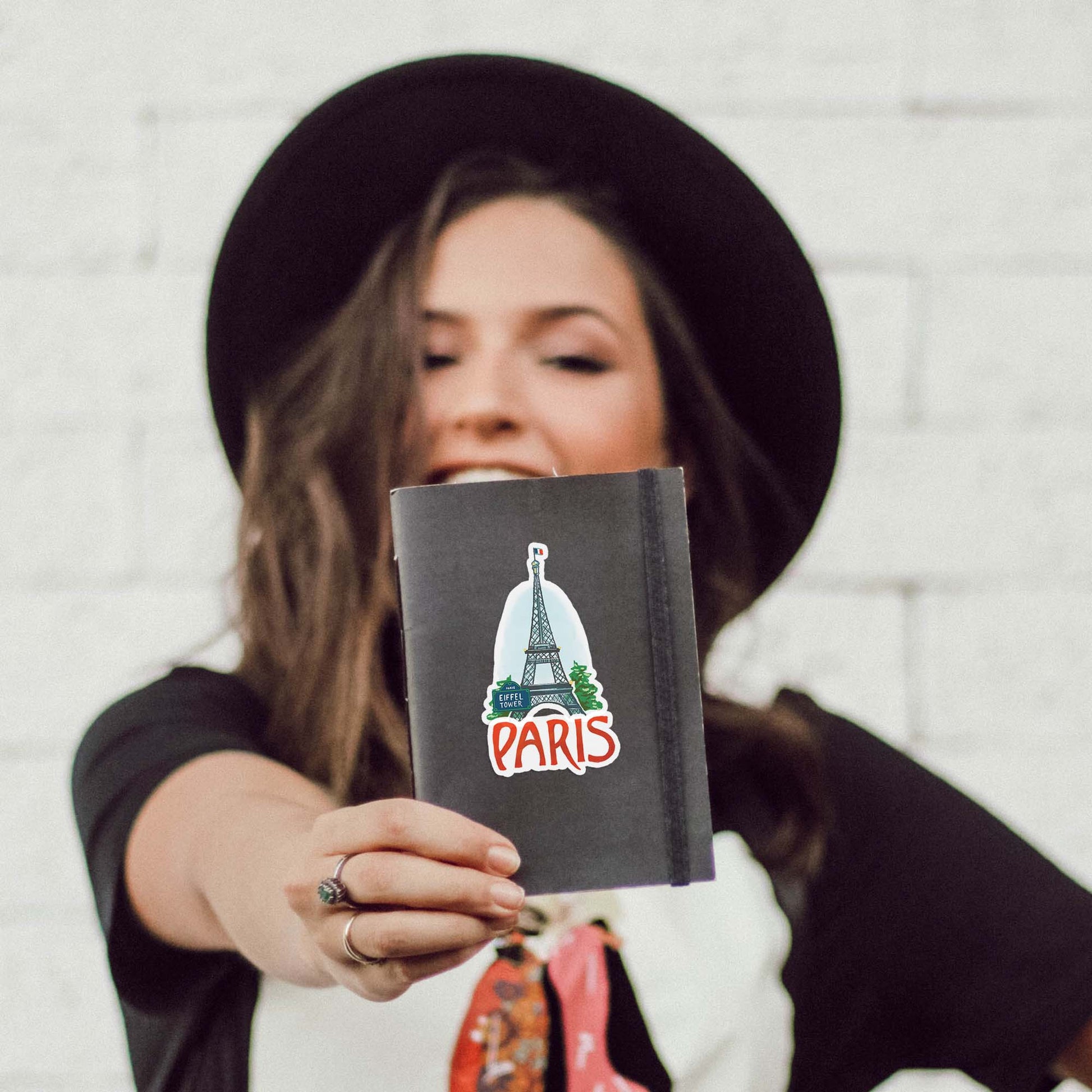 Passionate Paris City Travel Stickers (25 Pieces)