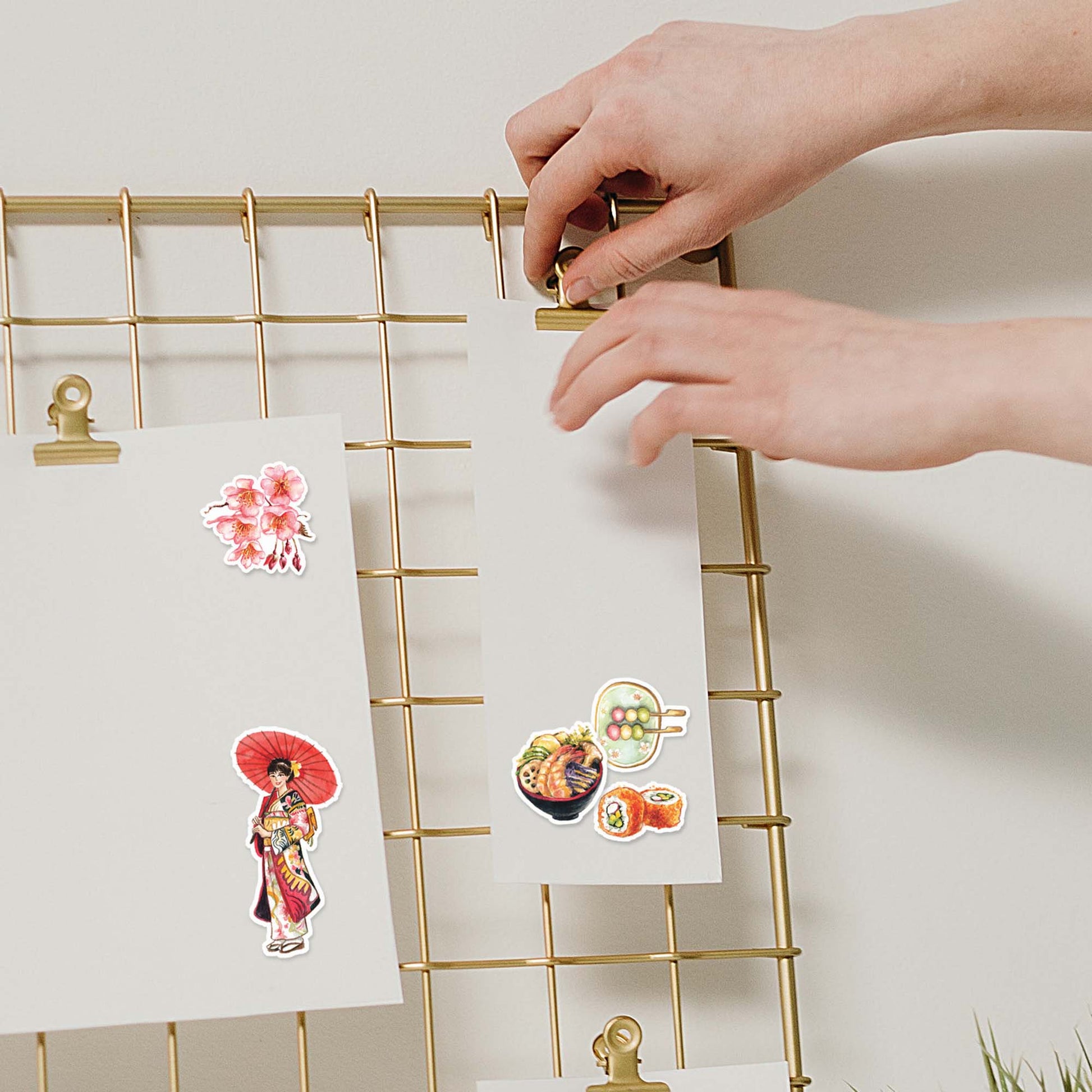 Imperial Japan Travel Stickers (29 pcs)