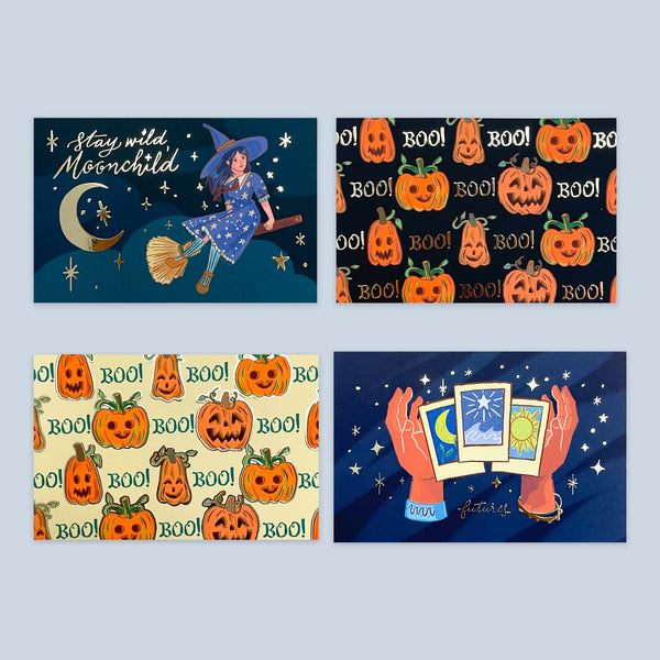 Practical Magic Tarot Postcards 4"x6" (8pcs)