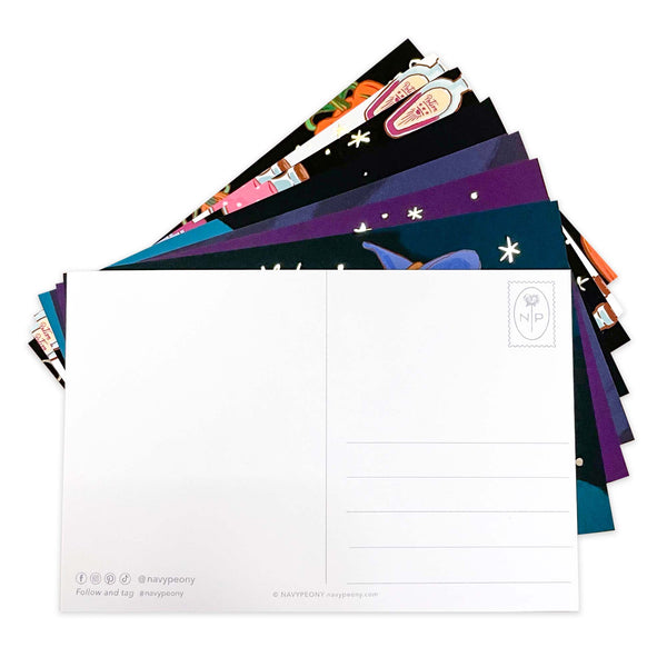 Practical Magic Tarot Postcards 4"x6" (8pcs)