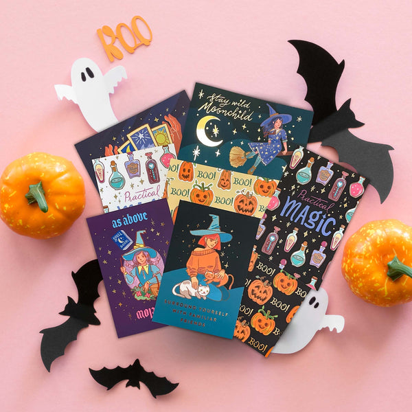 Practical Magic Tarot Postcards 4"x6" (8pcs)