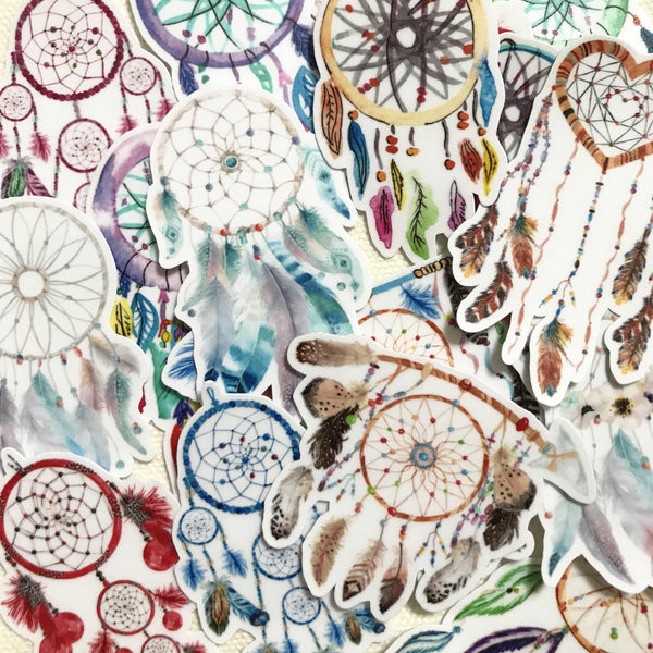 Navy Peony Dreamy Boho Stickers Bundle Set (44 pcs) - Navy Peony