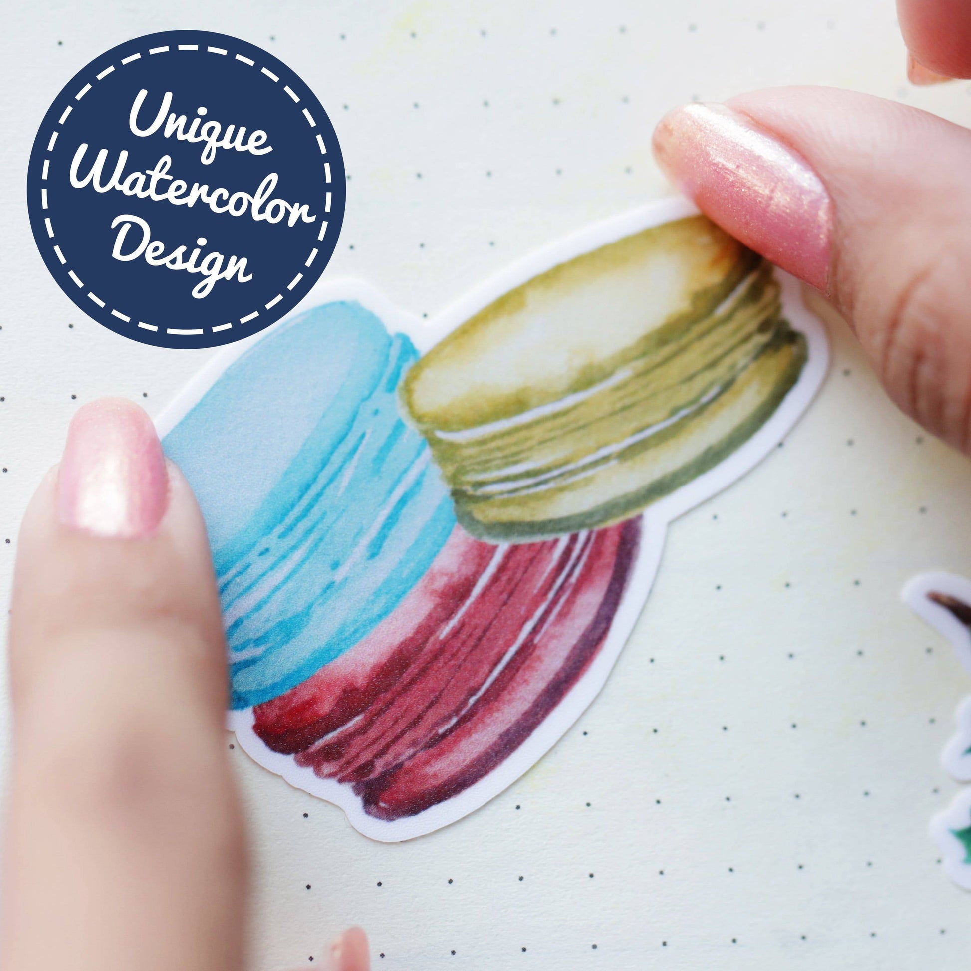 Navy Peony France Travel Stickers (31 pcs) - Navy Peony