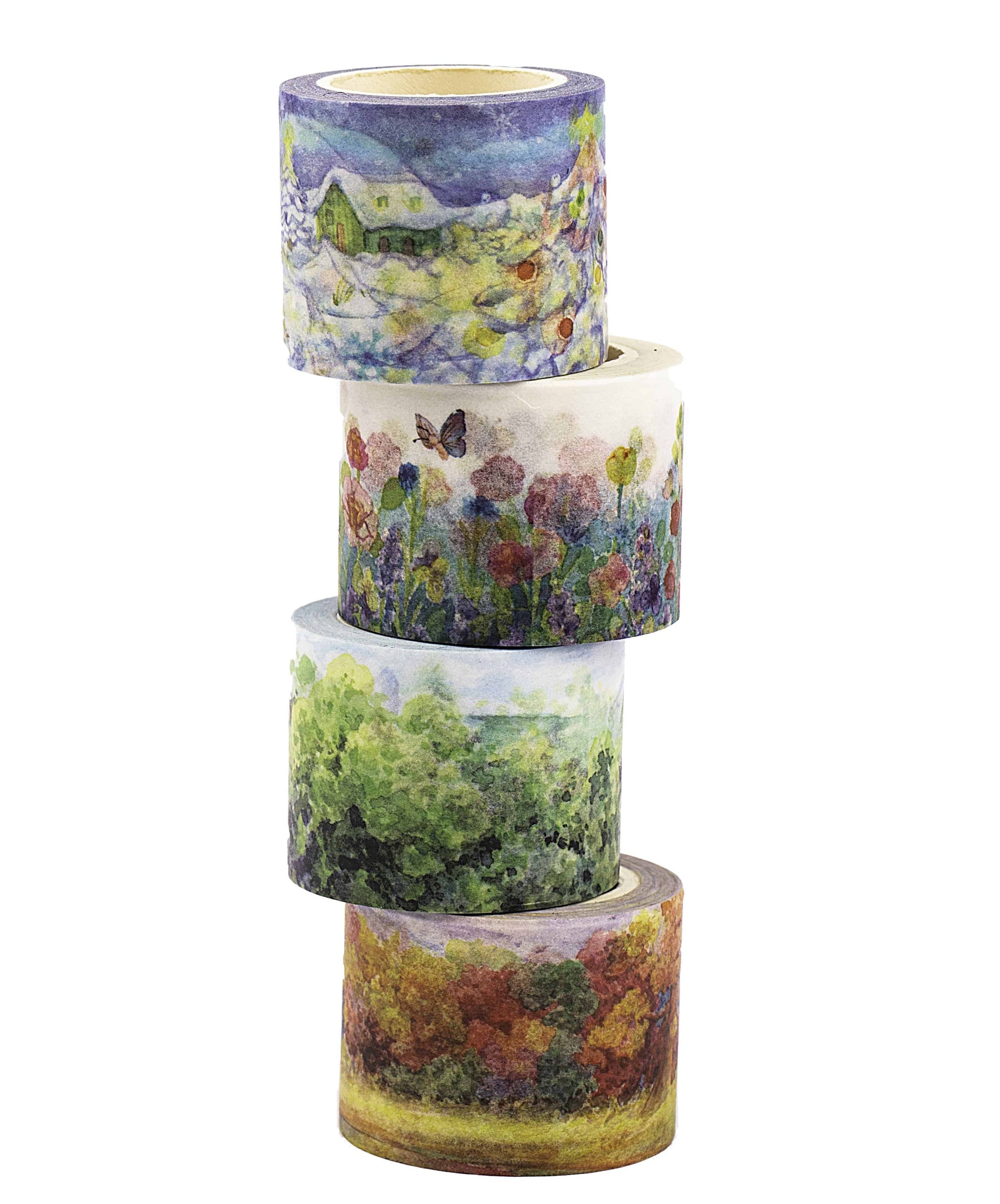 four season washi tape spring summer fall winter