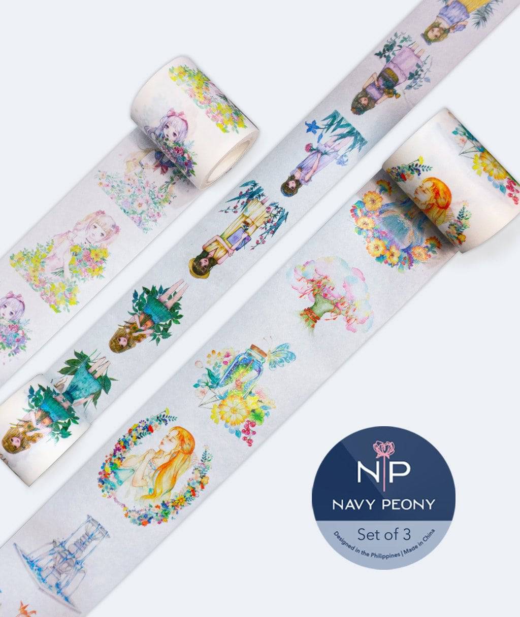 flower girl botanist washi tape